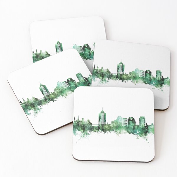 Item preview, Roanoke Virginia Skyline designed and sold by ArtPrints.