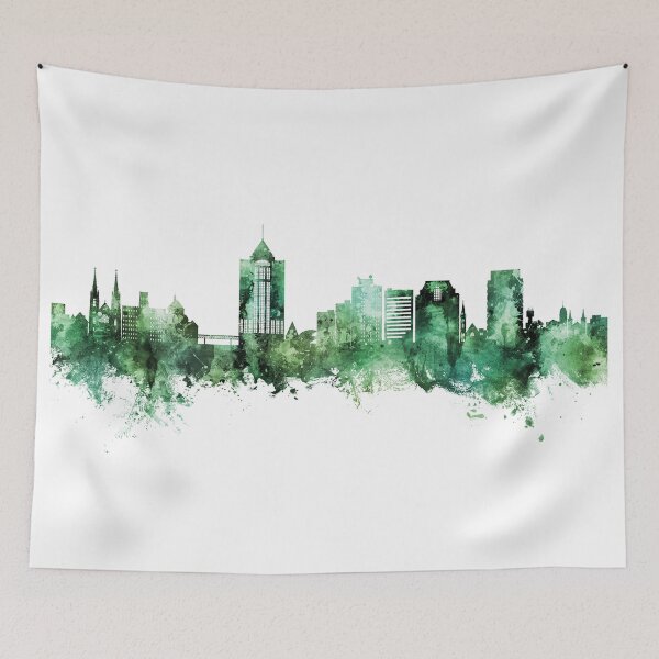 Item preview, Roanoke Virginia Skyline designed and sold by ArtPrints.