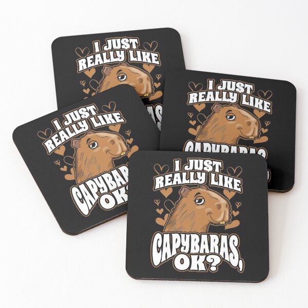 Item preview, I Just Really Like Capybaras OK designed and sold by Hananiah Merch.