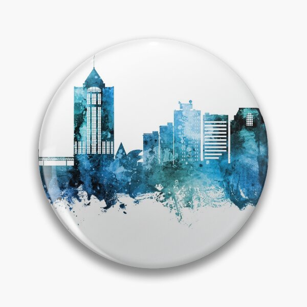 Item preview, Roanoke Virginia Skyline designed and sold by ArtPrints.