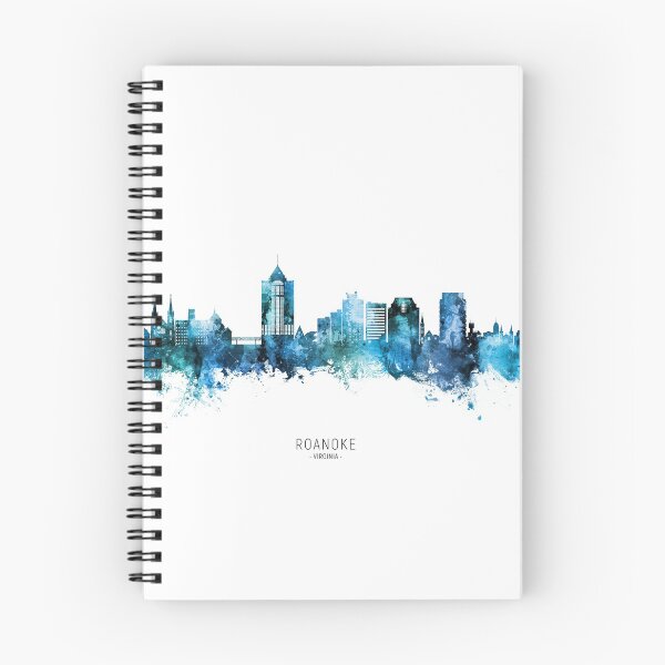 Item preview, Roanoke Virginia Skyline designed and sold by ArtPrints.