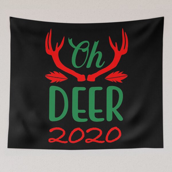 Item preview, Oh Deer 2020 Funny Christmas Deer Design designed and sold by CreatedForYou.