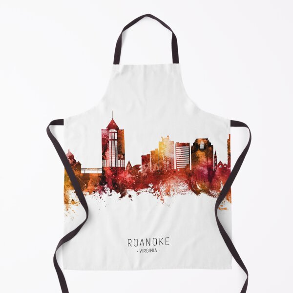 Item preview, Roanoke Virginia Skyline designed and sold by ArtPrints.