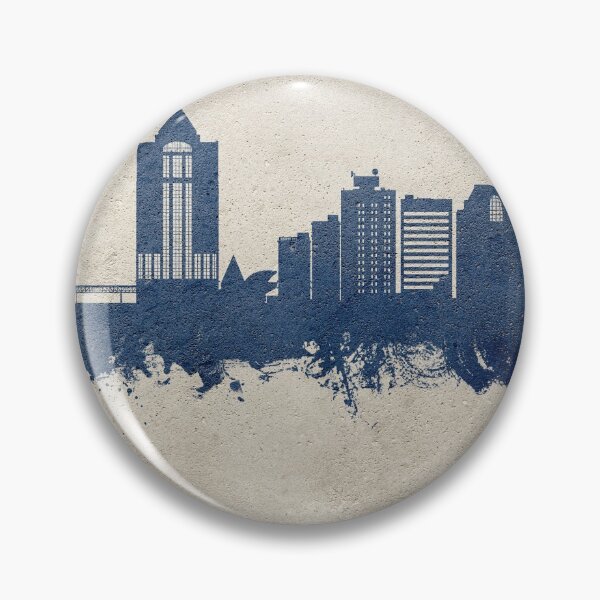Item preview, Roanoke Virginia Skyline designed and sold by ArtPrints.