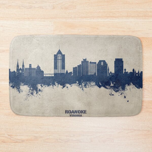 Item preview, Roanoke Virginia Skyline designed and sold by ArtPrints.
