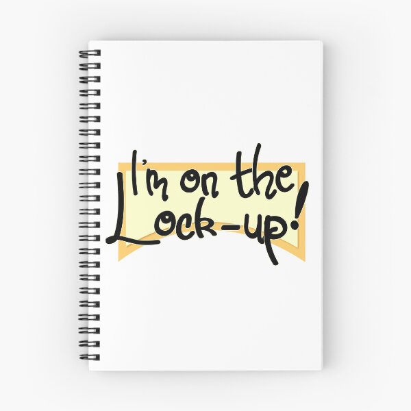 Item preview, I'm on the lock-up! designed and sold by Jokertags.