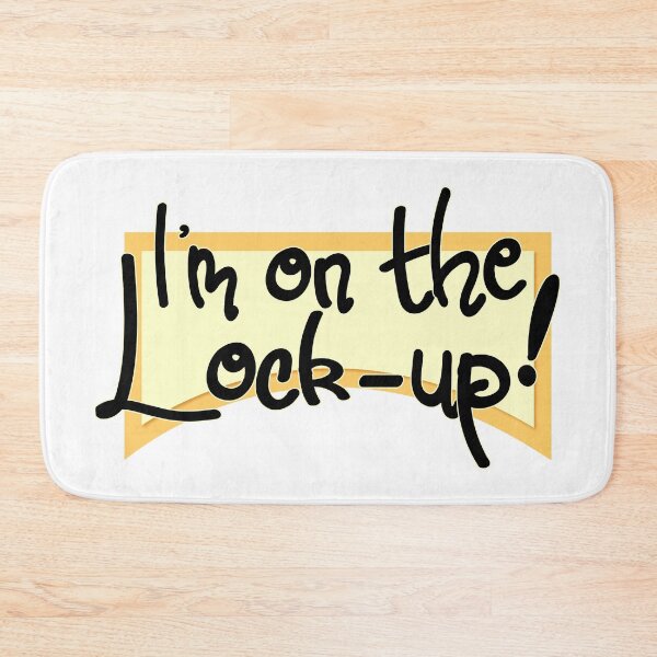 Item preview, I'm on the lock-up! designed and sold by Jokertags.
