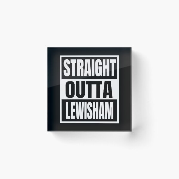 Item preview, Straight Outta Lewisham designed and sold by MimsTees.