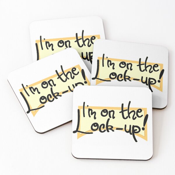 Item preview, I'm on the lock-up! designed and sold by Jokertags.