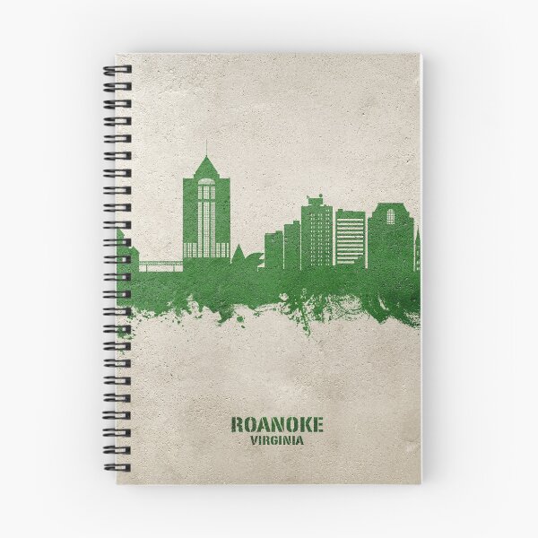 Item preview, Roanoke Virginia Skyline designed and sold by ArtPrints.