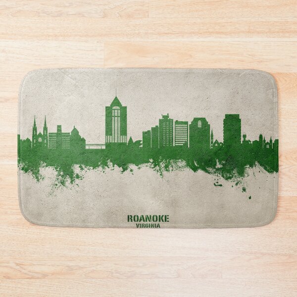 Item preview, Roanoke Virginia Skyline designed and sold by ArtPrints.