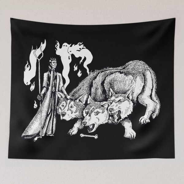 Item preview, Hades and Cerberus designed and sold by HintermSpiegel.