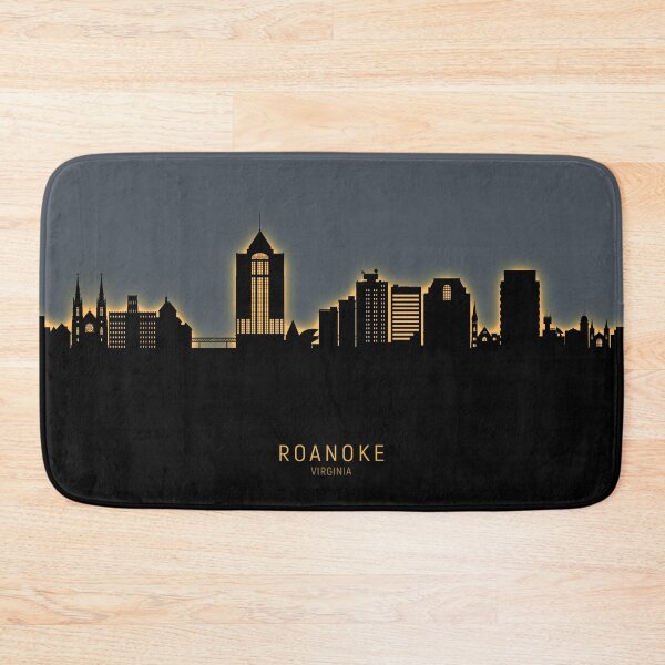 Item preview, Roanoke Virginia Skyline designed and sold by ArtPrints.