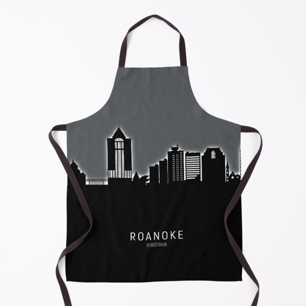 Item preview, Roanoke Virginia Skyline designed and sold by ArtPrints.