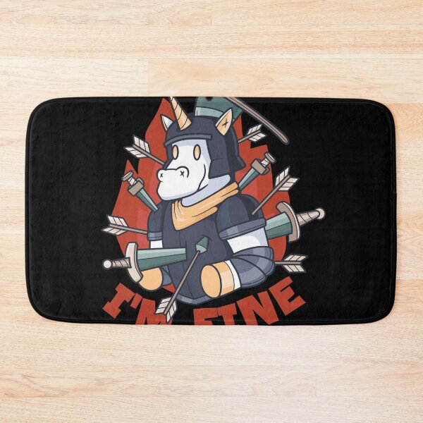 Item preview, I'M FINE by Unicorn designed and sold by SalamancaCL.
