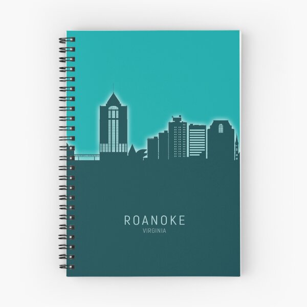 Item preview, Roanoke Virginia Skyline designed and sold by ArtPrints.