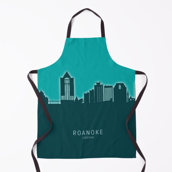 Item preview, Roanoke Virginia Skyline designed and sold by ArtPrints.