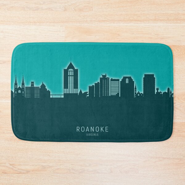 Item preview, Roanoke Virginia Skyline designed and sold by ArtPrints.
