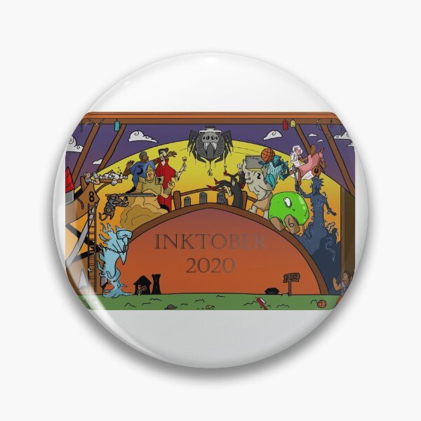 Item preview, Inktober 2020 Collage designed and sold by Gamelof.