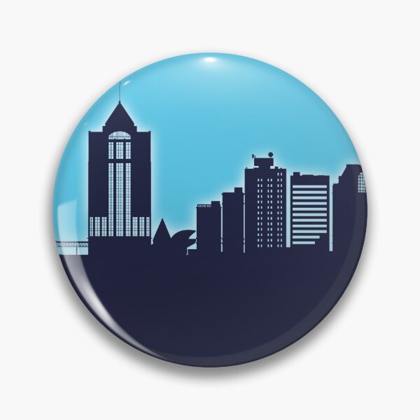 Item preview, Roanoke Virginia Skyline designed and sold by ArtPrints.