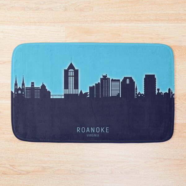 Item preview, Roanoke Virginia Skyline designed and sold by ArtPrints.