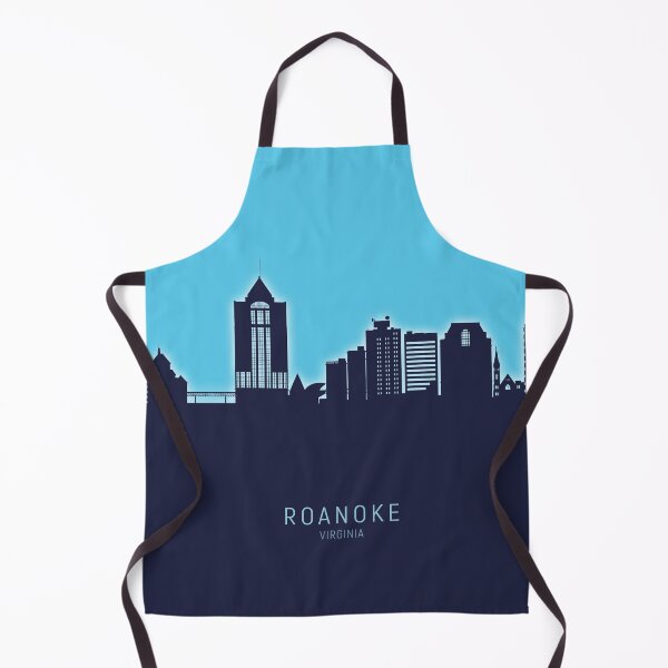 Item preview, Roanoke Virginia Skyline designed and sold by ArtPrints.
