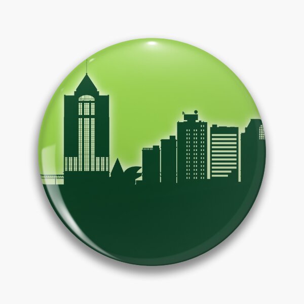 Item preview, Roanoke Virginia Skyline designed and sold by ArtPrints.