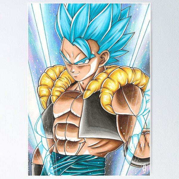 Gogeta SSJ4 Poster for Sale by jixelpatterns