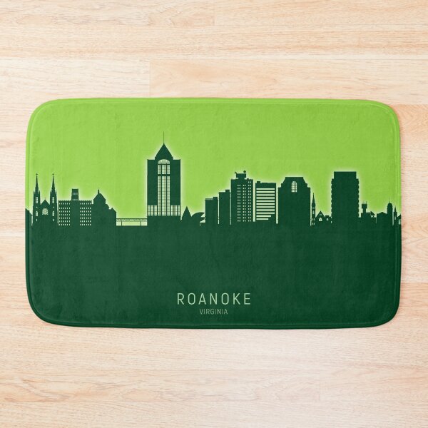 Item preview, Roanoke Virginia Skyline designed and sold by ArtPrints.