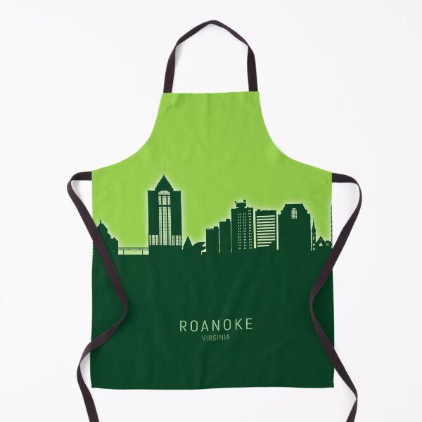 Item preview, Roanoke Virginia Skyline designed and sold by ArtPrints.