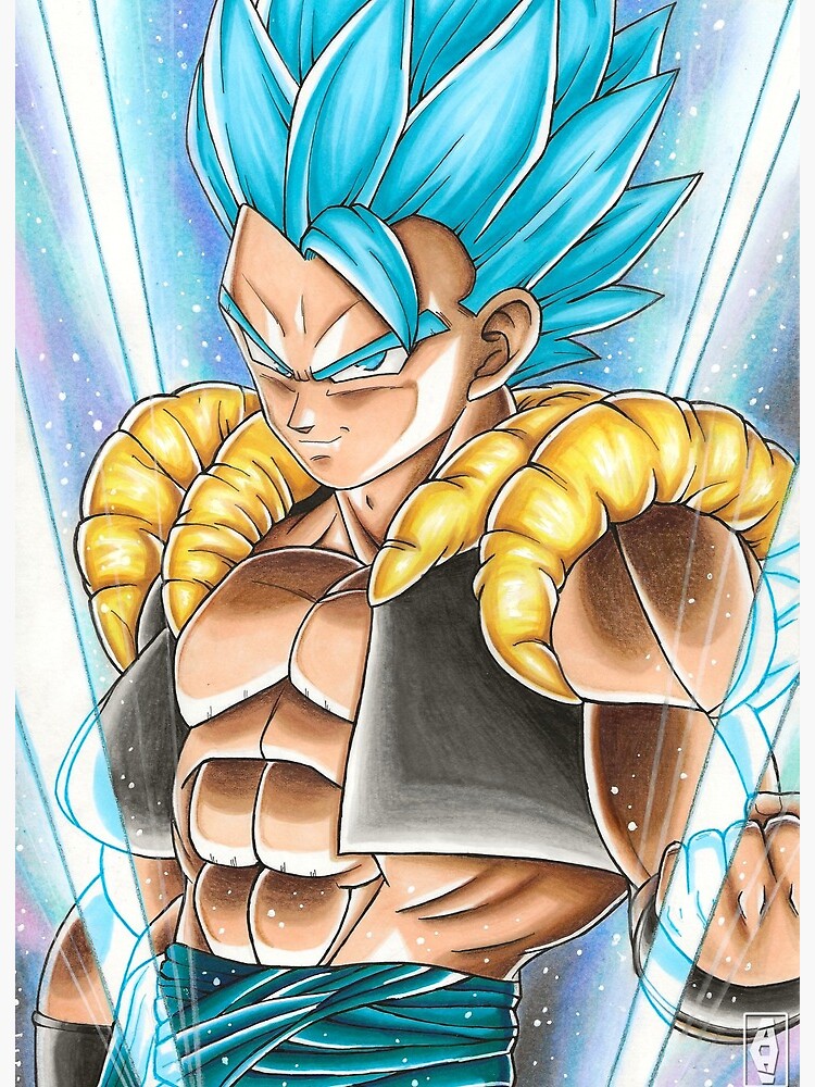 Gogeta Blue vs Broly | Art Board Print