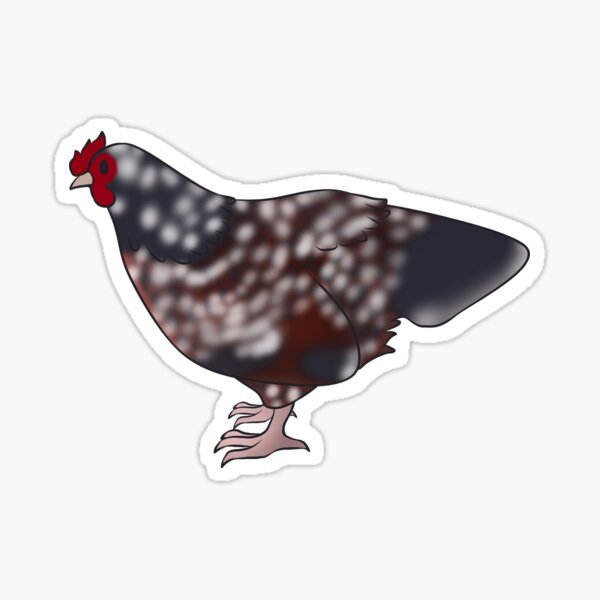 Item preview, Speckled Sussex Hen designed and sold by Clucky-Designs.