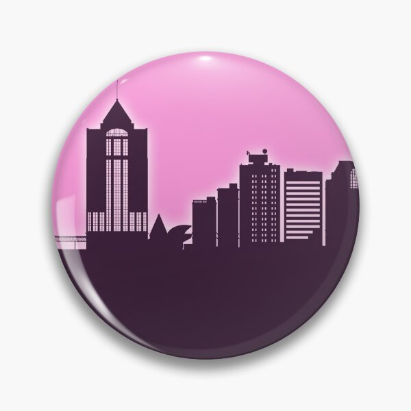 Item preview, Roanoke Virginia Skyline designed and sold by ArtPrints.