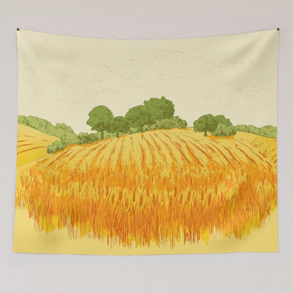 Item preview, Rural Countryside Landscape designed and sold by Vector Scout Lab.