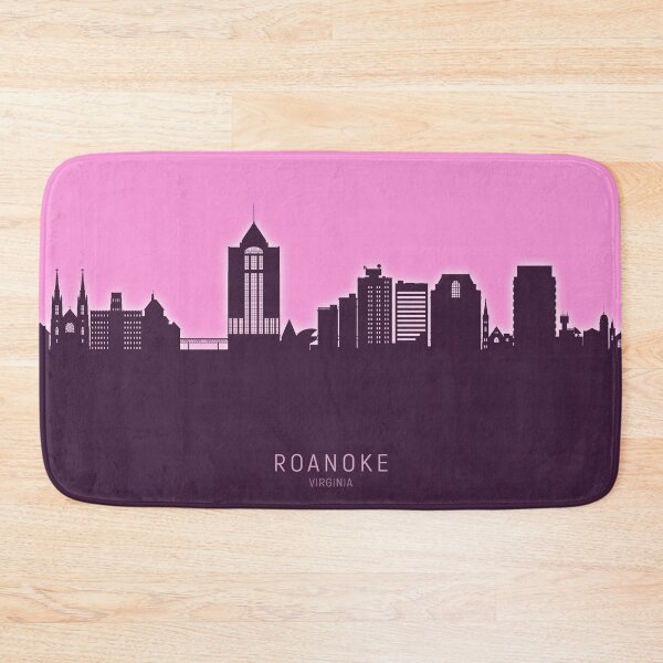 Item preview, Roanoke Virginia Skyline designed and sold by ArtPrints.