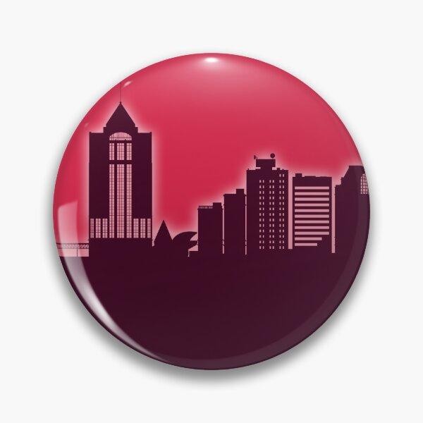 Item preview, Roanoke Virginia Skyline designed and sold by ArtPrints.
