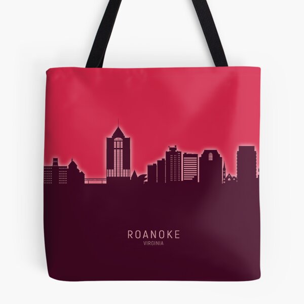 Item preview, Roanoke Virginia Skyline designed and sold by ArtPrints.