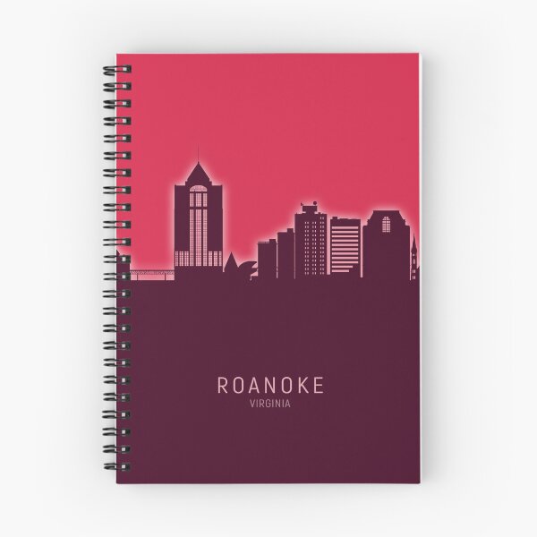 Item preview, Roanoke Virginia Skyline designed and sold by ArtPrints.