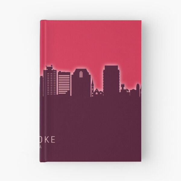 Artikelvorschau, Roanoke Virginia Skyline entworfen und verkauft von ArtPrints.