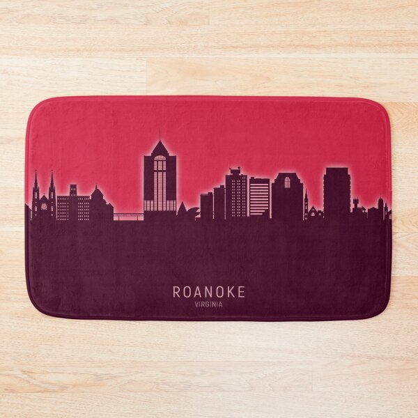 Item preview, Roanoke Virginia Skyline designed and sold by ArtPrints.