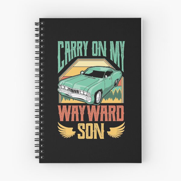 Item preview, Carry on my Wayward Son Classic Car designed and sold by Hananiah Merch.