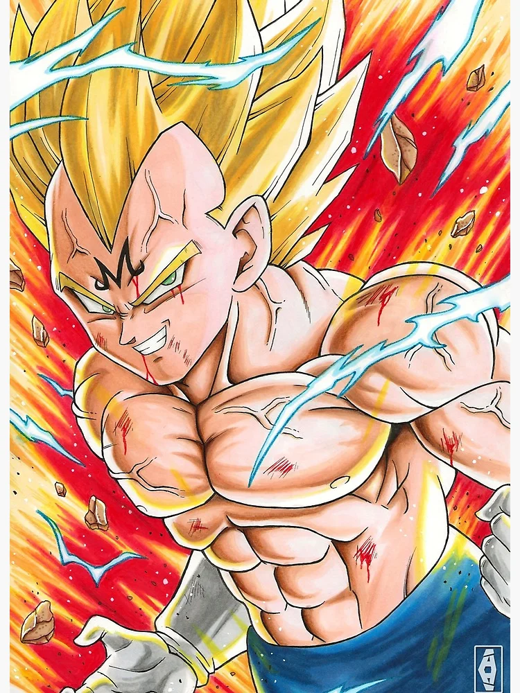 Majin Vegeta Print – The Deviant Side