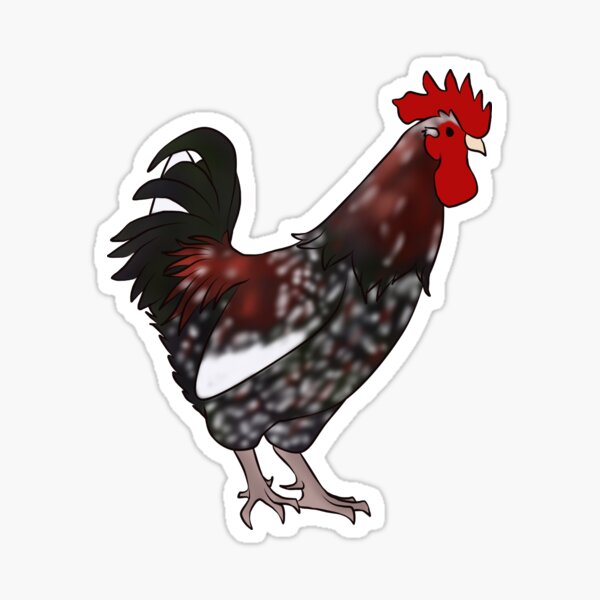 Item preview, Speckled Sussex Rooster designed and sold by Clucky-Designs.