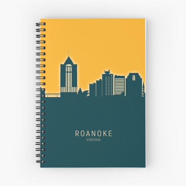 Item preview, Roanoke Virginia Skyline designed and sold by ArtPrints.