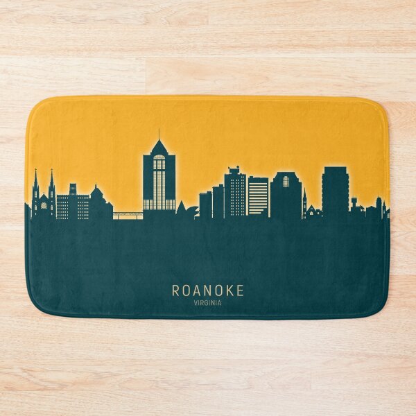 Item preview, Roanoke Virginia Skyline designed and sold by ArtPrints.