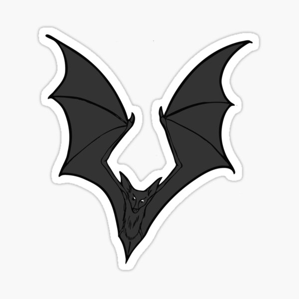 Bat Familiar Sticker