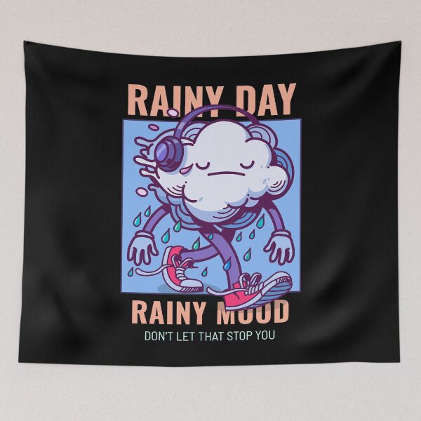 Item preview, Rainy Day Rainy Mod / Cloud / Rain / Fall designed and sold by RedBoyShop.