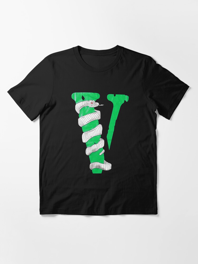 vlone green tee