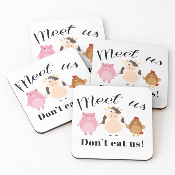 Item preview, Meet us don't eat us! designed and sold by Patrick Khoury.