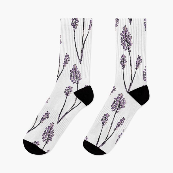 Item preview, handrawn wildflower designed and sold by Doucheka.